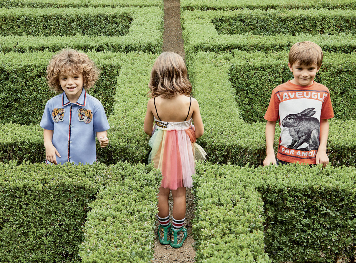 Gucci Kids Ss17 Les Enfants à Paris